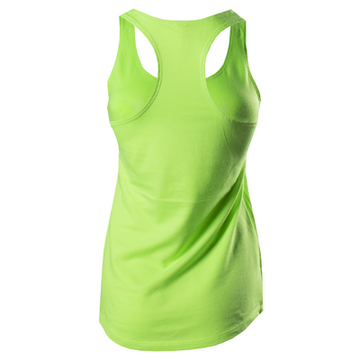 Heather Green racerback tank back