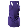 Purple racerback tank back